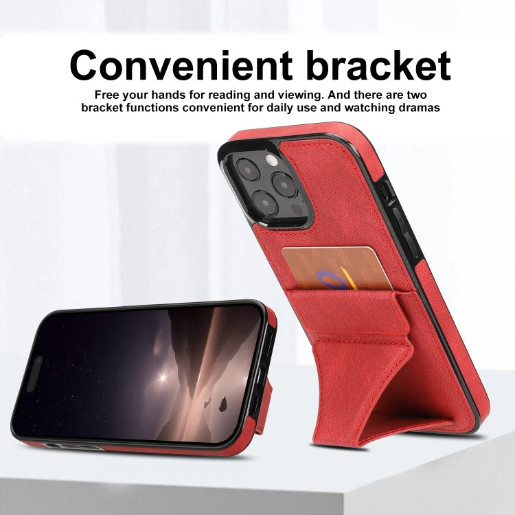 For iPhone 16 Pro Ultra-thin Shockproof Phone Protective Case with Holder