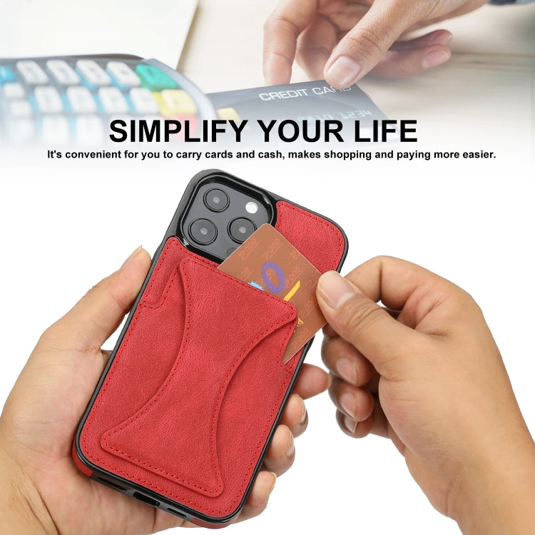 For iPhone 16 Pro Ultra-thin Shockproof Phone Protective Case with Holder