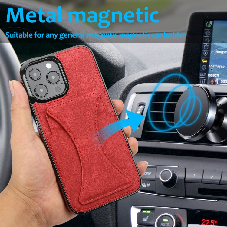 For iPhone 16 Pro Ultra-thin Shockproof Phone Protective Case with Holder