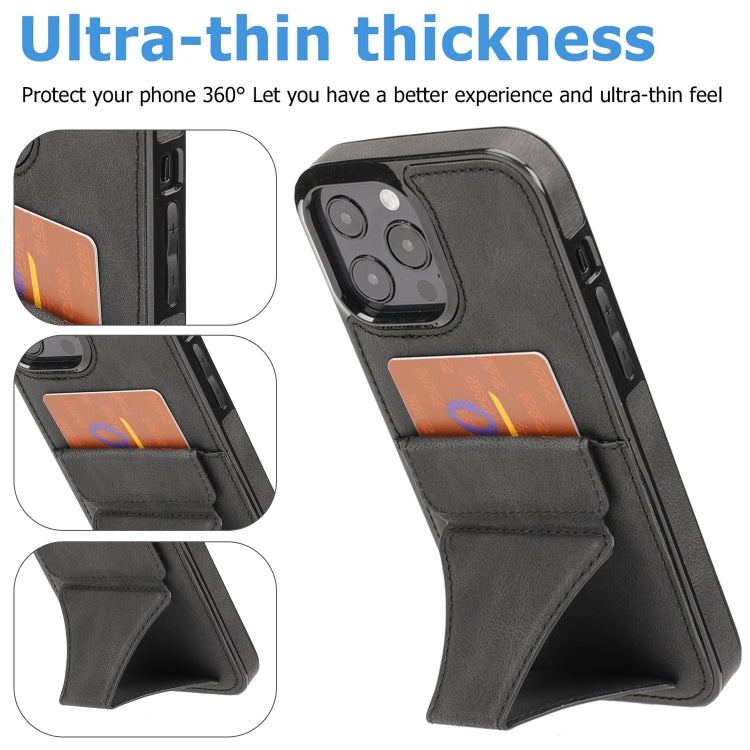 For iPhone 16 Pro Ultra-thin Shockproof Phone Protective Case with Holder