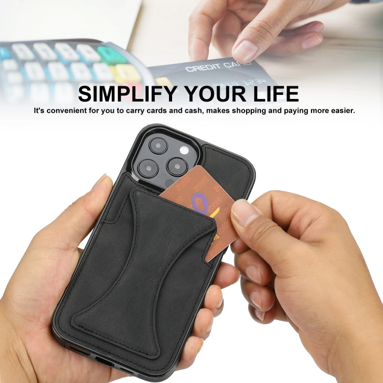 For iPhone 16 Pro Ultra-thin Shockproof Phone Protective Case with Holder