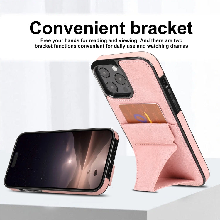 For iPhone 16 Pro Ultra-thin Shockproof Phone Protective Case with Holder