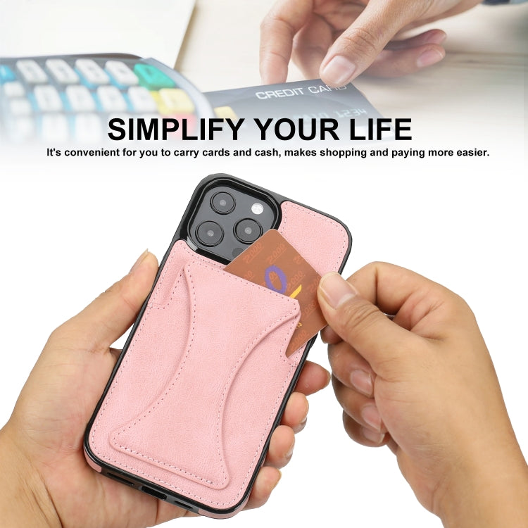 For iPhone 16 Pro Ultra-thin Shockproof Phone Protective Case with Holder