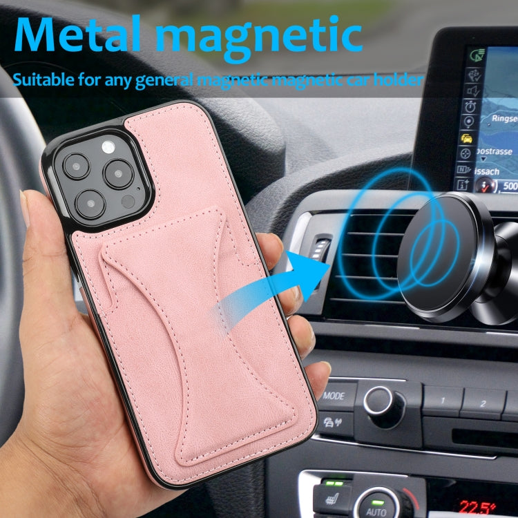 For iPhone 16 Pro Ultra-thin Shockproof Phone Protective Case with Holder