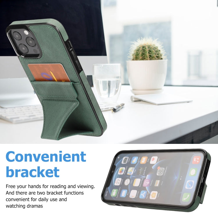 For iPhone 15 Pro Max Ultra-thin Shockproof Phone Protective Case with Holder