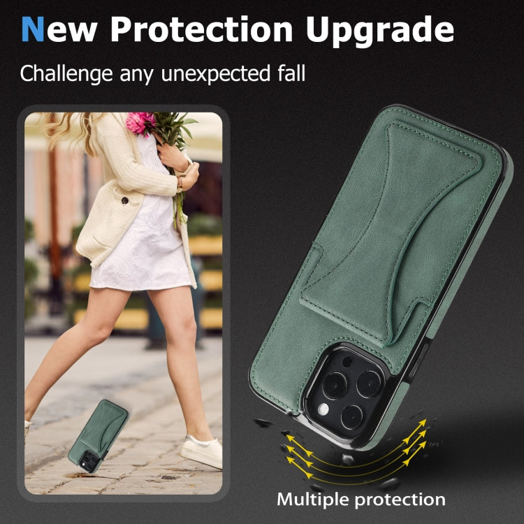 For iPhone 15 Pro Max Ultra-thin Shockproof Phone Protective Case with Holder