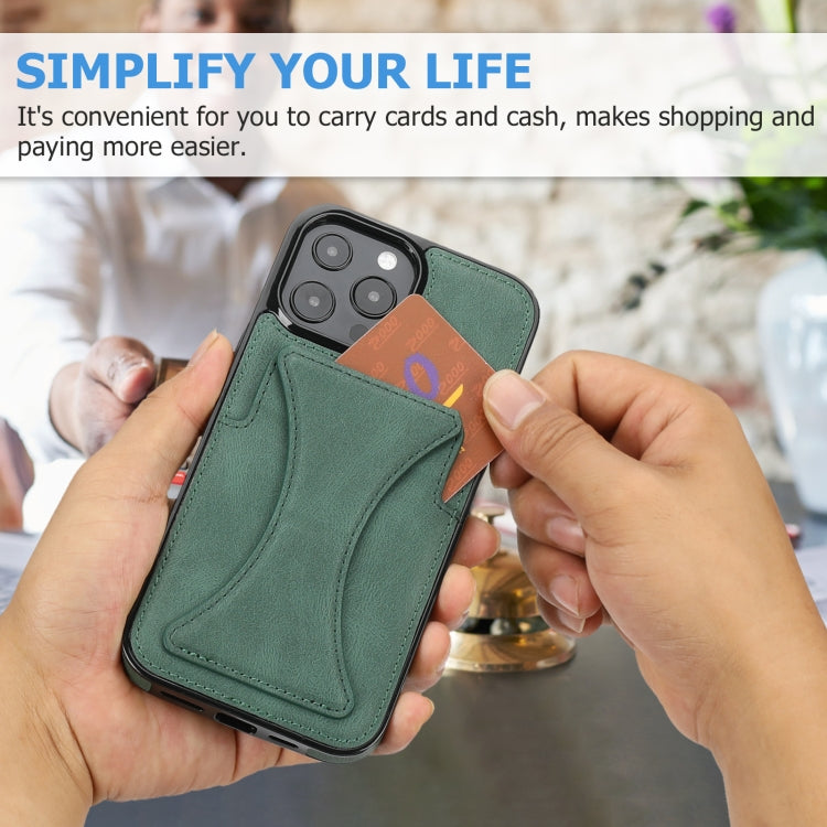For iPhone 15 Pro Max Ultra-thin Shockproof Phone Protective Case with Holder