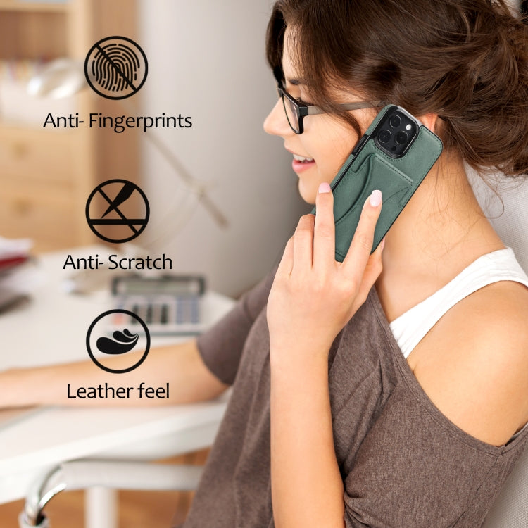 For iPhone 15 Pro Max Ultra-thin Shockproof Phone Protective Case with Holder