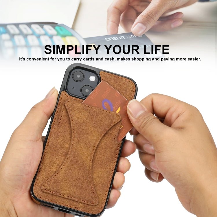 For iPhone 15 Ultra-thin Shockproof Phone Protective Case with Holder