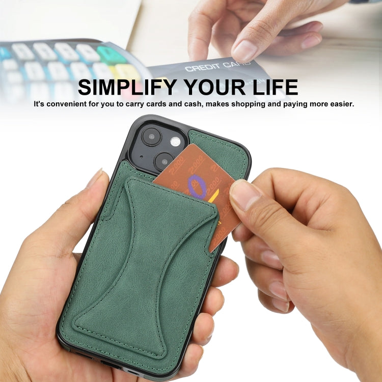 For iPhone 15 Ultra-thin Shockproof Phone Protective Case with Holder
