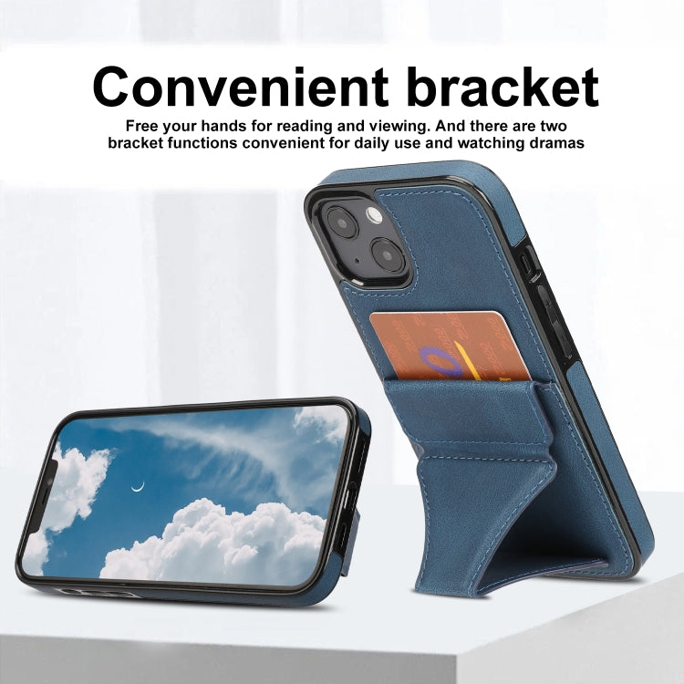 For iPhone 15 Ultra-thin Shockproof Phone Protective Case with Holder