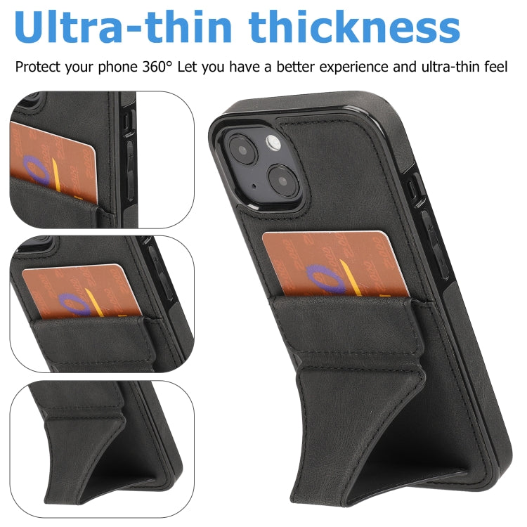 For iPhone 15 Ultra-thin Shockproof Phone Protective Case with Holder