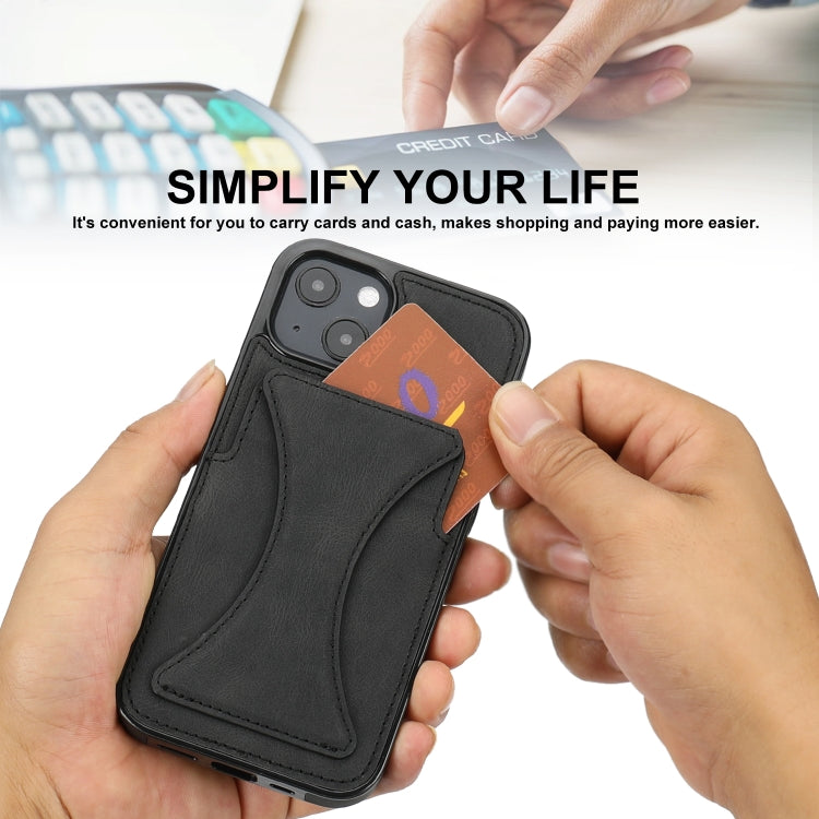 For iPhone 15 Ultra-thin Shockproof Phone Protective Case with Holder