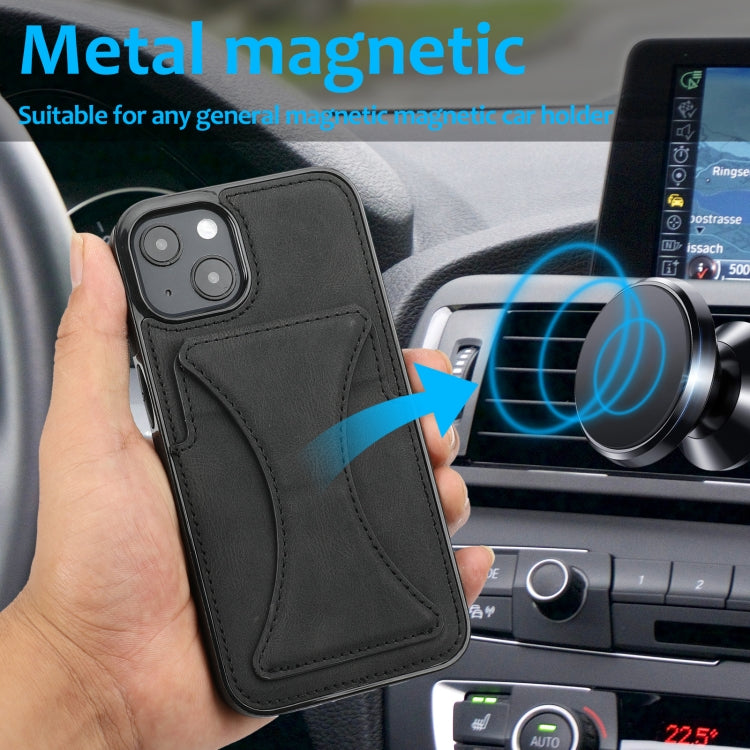 For iPhone 15 Ultra-thin Shockproof Phone Protective Case with Holder