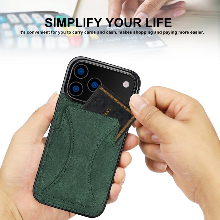 For iPhone 17 Pro Max Ultra-thin Shockproof Phone Protective Case with Holder