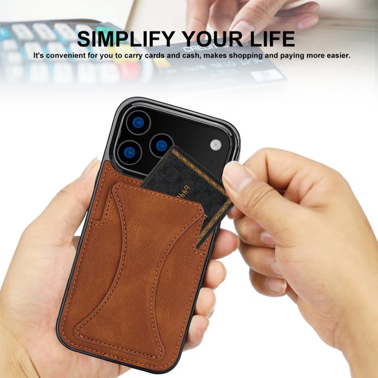 For iPhone 17 Pro Ultra-thin Shockproof Phone Protective Case with Holder