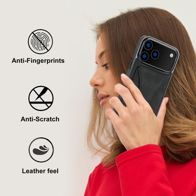 For iPhone 17 Pro Ultra-thin Shockproof Phone Protective Case with Holder