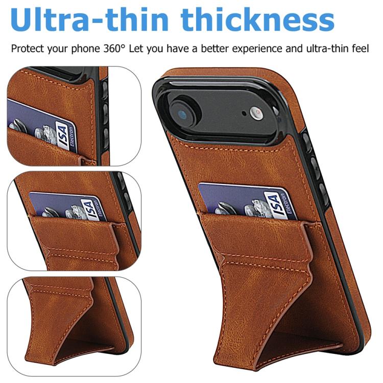 For iPhone Air Ultra-thin Shockproof Phone Protective Case with Holder