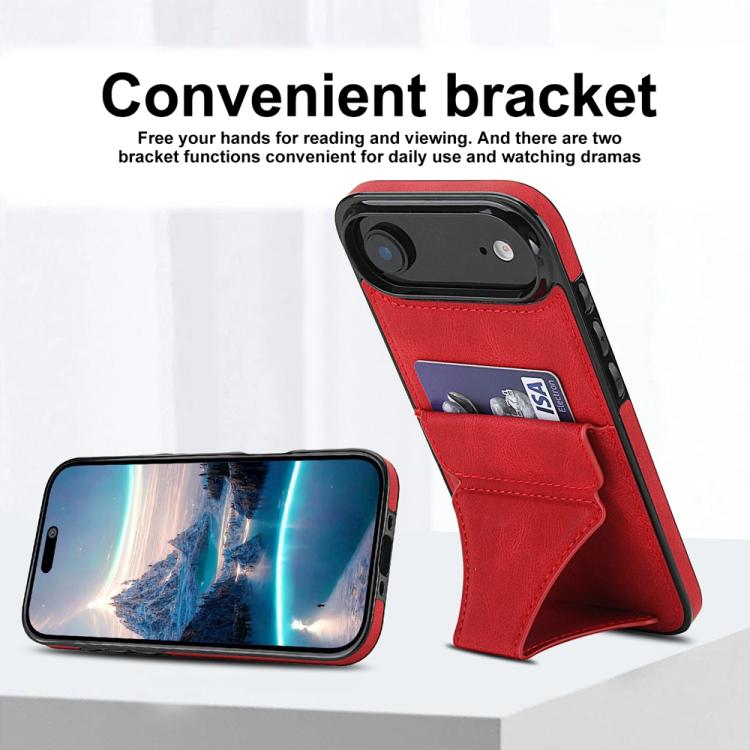 For iPhone Air Ultra-thin Shockproof Phone Protective Case with Holder