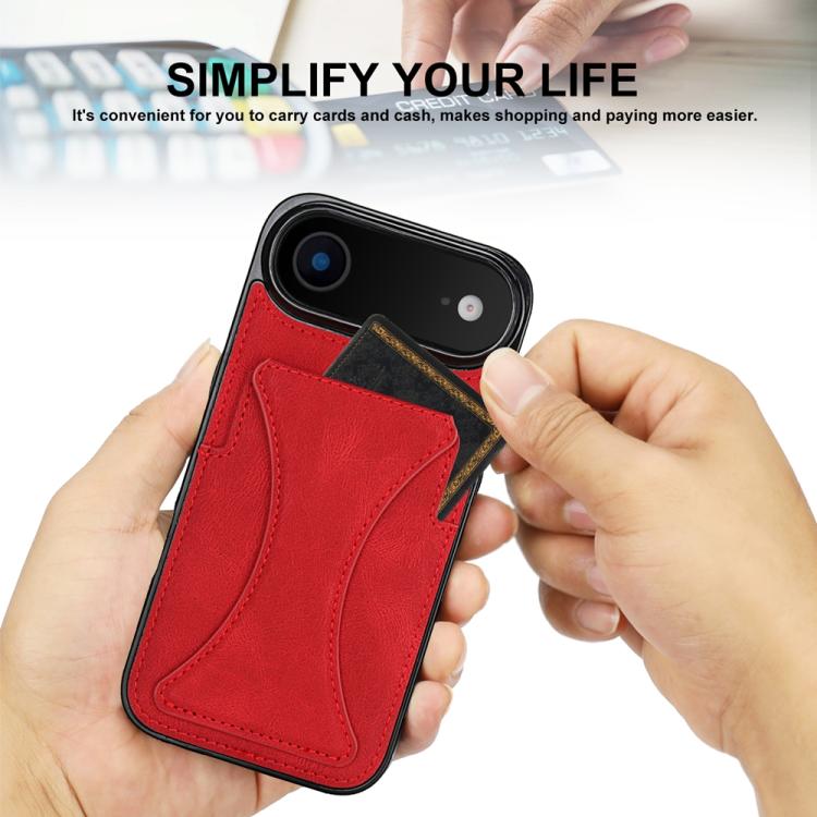 For iPhone Air Ultra-thin Shockproof Phone Protective Case with Holder