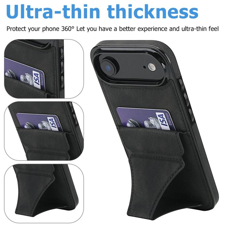 For iPhone Air Ultra-thin Shockproof Phone Protective Case with Holder