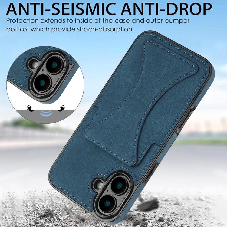 For iPhone 17 Ultra-thin Shockproof Phone Protective Case with Holder