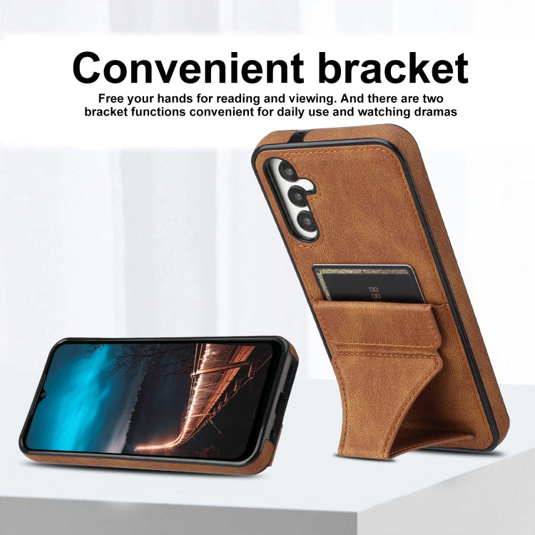 For Samsung Galaxy A15 Ultra-thin Shockproof Phone Protective Case with Holder