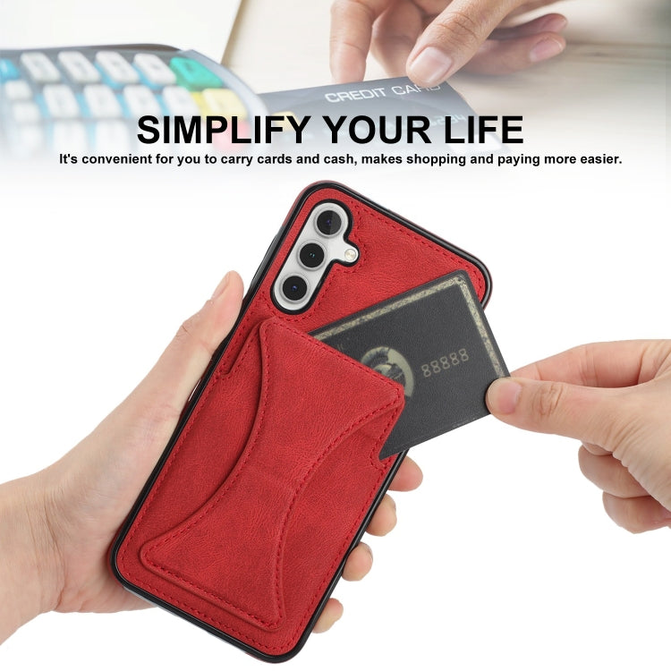 For Samsung Galaxy A35 5G Ultra-thin Shockproof Phone Protective Case with Holder