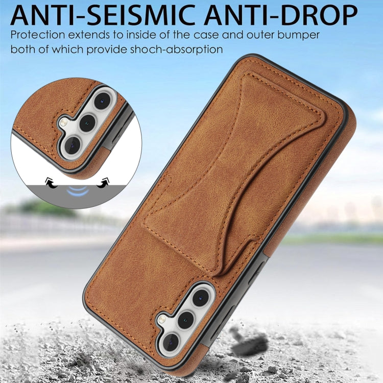 For Samsung Galaxy A55 5G Ultra-thin Shockproof Phone Protective Case with Holder
