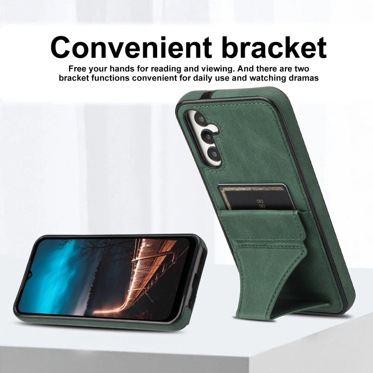 For Samsung Galaxy A55 5G Ultra-thin Shockproof Phone Protective Case with Holder