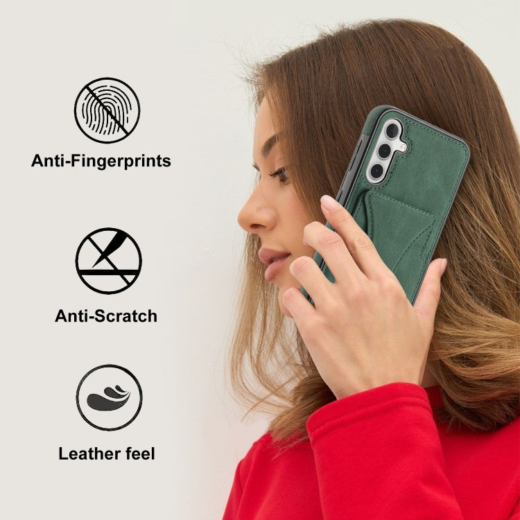 For Samsung Galaxy A55 5G Ultra-thin Shockproof Phone Protective Case with Holder
