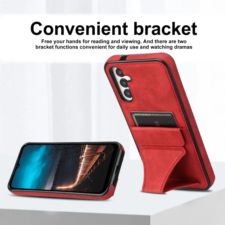 For Samsung Galaxy A55 5G Ultra-thin Shockproof Phone Protective Case with Holder