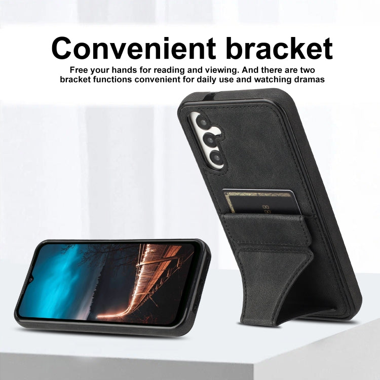 For Samsung Galaxy A55 5G Ultra-thin Shockproof Phone Protective Case with Holder