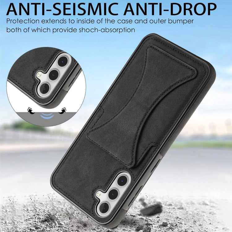 For Samsung Galaxy A55 5G Ultra-thin Shockproof Phone Protective Case with Holder