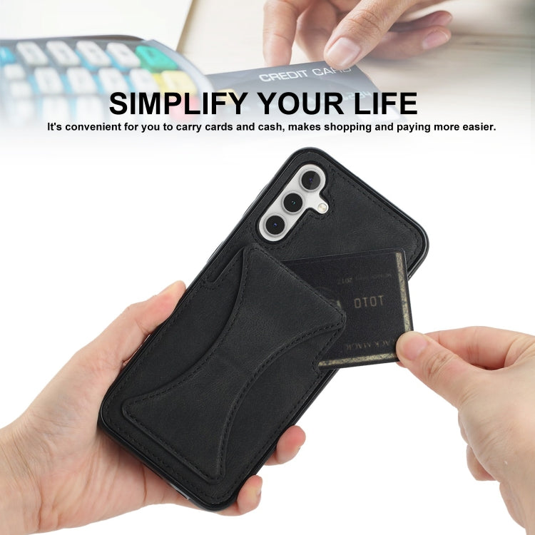For Samsung Galaxy A55 5G Ultra-thin Shockproof Phone Protective Case with Holder