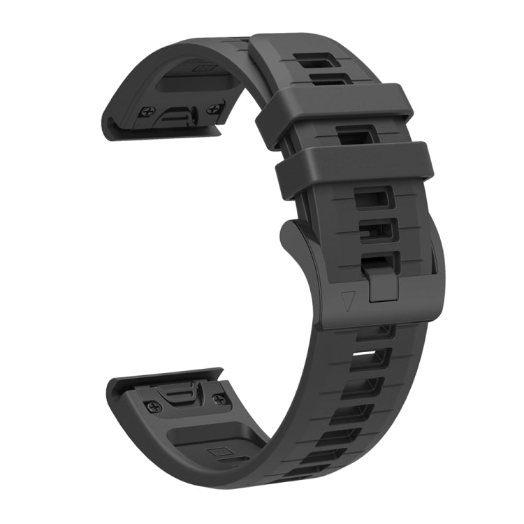 For Garmin 26mm Two Color Quick Release Silicone Watch Band with Tool