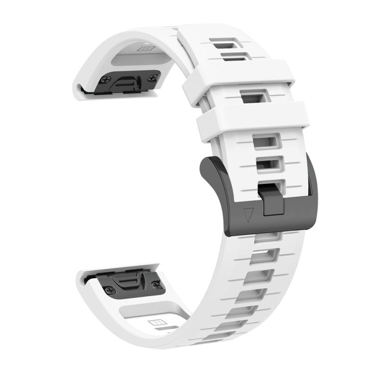 For Garmin 22mm Two Color Quick Release Silicone Watch Band with Tool