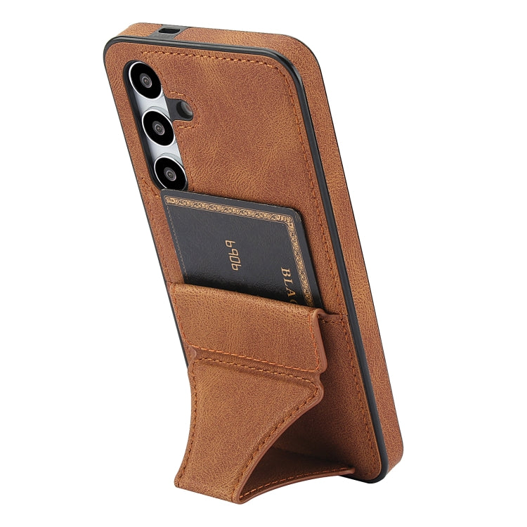 For Samsung Galaxy S24 5G Ultra-thin Shockproof Phone Protective Case with Holder