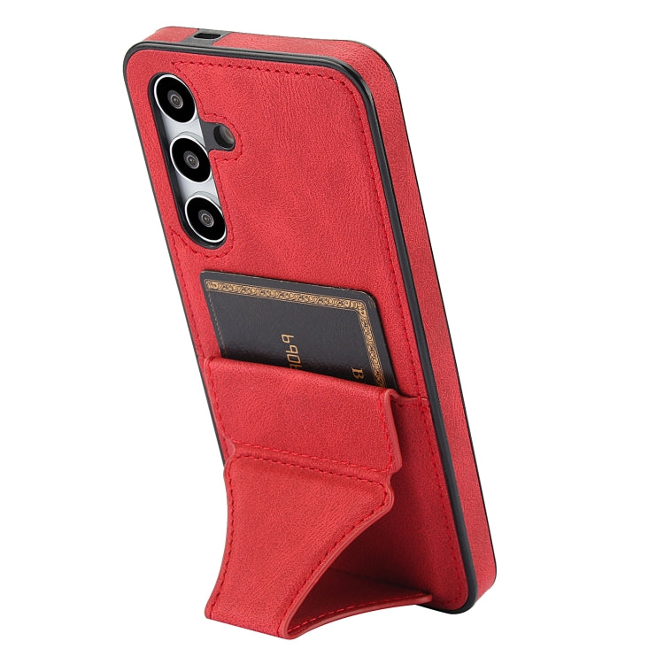 For Samsung Galaxy S24 5G Ultra-thin Shockproof Phone Protective Case with Holder