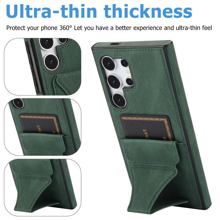For Samsung Galaxy S24 Ultra 5G Ultra-thin Shockproof Phone Protective Case with Holder