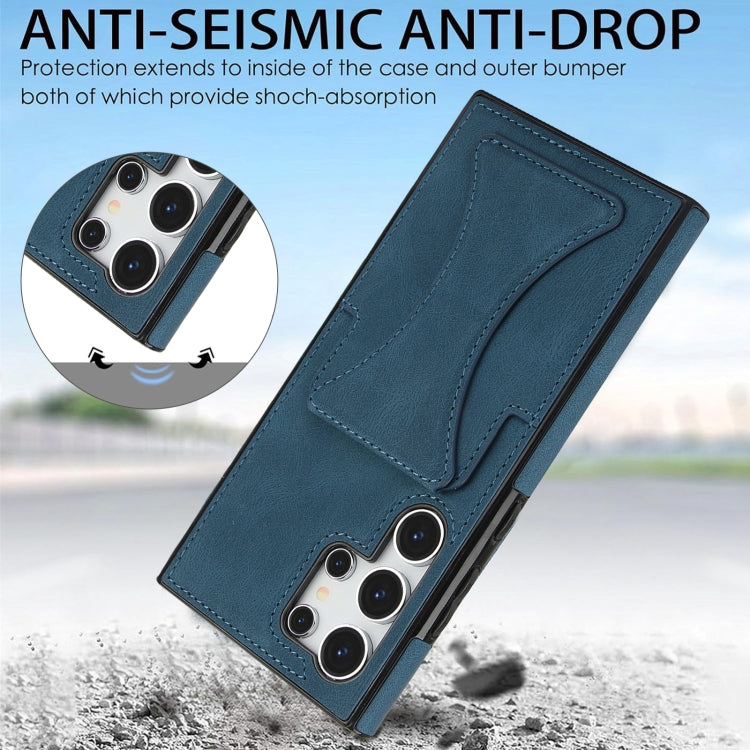 For Samsung Galaxy S24 Ultra 5G Ultra-thin Shockproof Phone Protective Case with Holder
