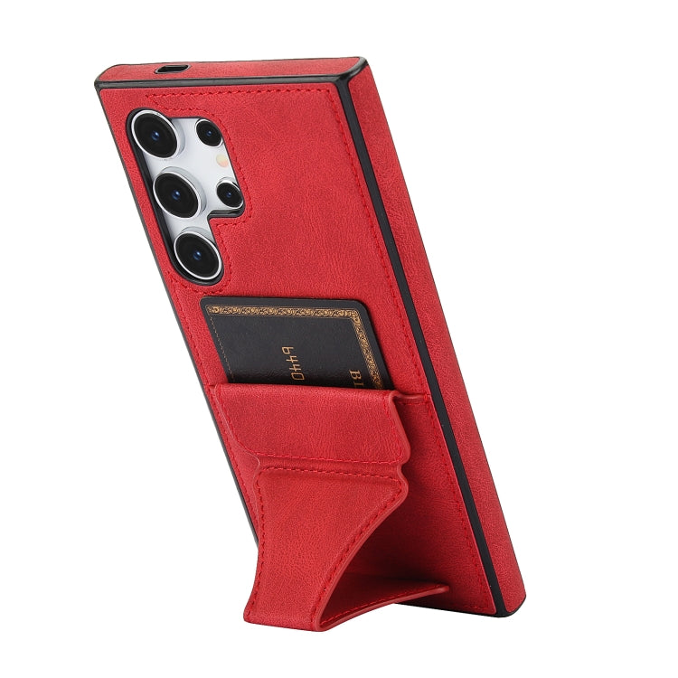 For Samsung Galaxy S24 Ultra 5G Ultra-thin Shockproof Phone Protective Case with Holder
