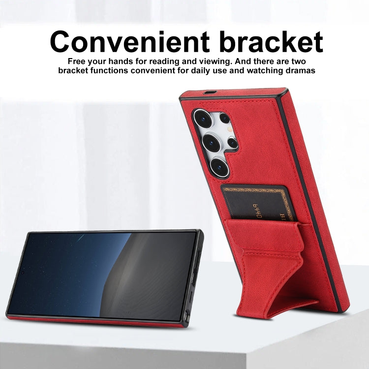 For Samsung Galaxy S24 Ultra 5G Ultra-thin Shockproof Phone Protective Case with Holder