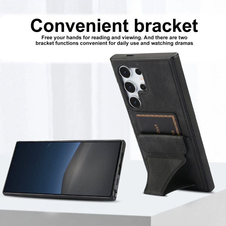 For Samsung Galaxy S24 Ultra 5G Ultra-thin Shockproof Phone Protective Case with Holder