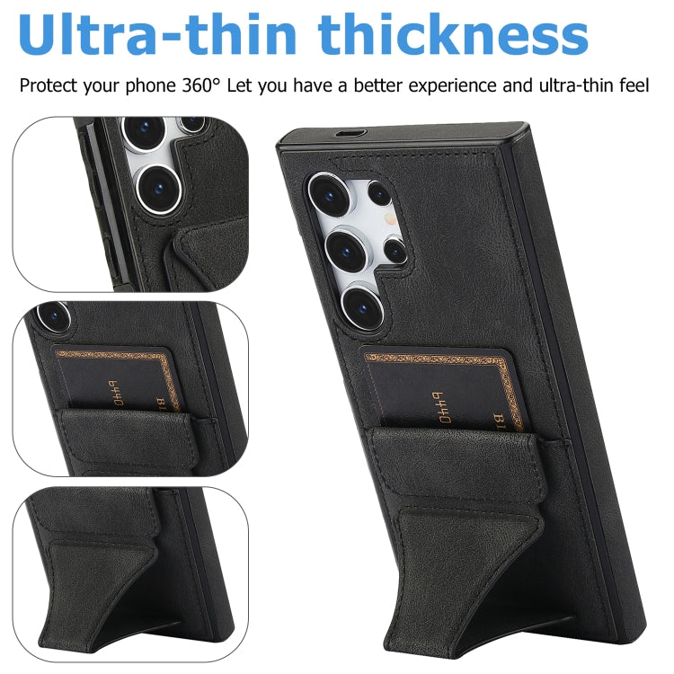 For Samsung Galaxy S24 Ultra 5G Ultra-thin Shockproof Phone Protective Case with Holder