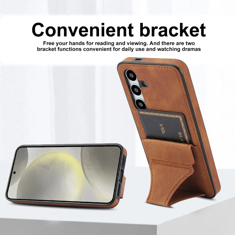 For Samsung Galaxy S24 FE 5G Ultra-thin Shockproof Phone Protective Case with Holder