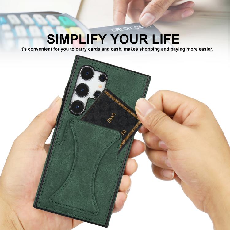 For Samsung Galaxy S26 Ultra 5G Ultra-thin Shockproof Phone Protective Case with Holder