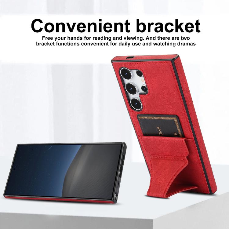 For Samsung Galaxy S26 Ultra 5G Ultra-thin Shockproof Phone Protective Case with Holder