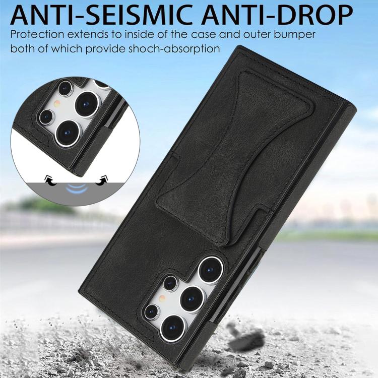 For Samsung Galaxy S26 Ultra 5G Ultra-thin Shockproof Phone Protective Case with Holder