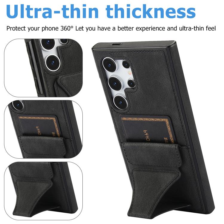 For Samsung Galaxy S26 Ultra 5G Ultra-thin Shockproof Phone Protective Case with Holder